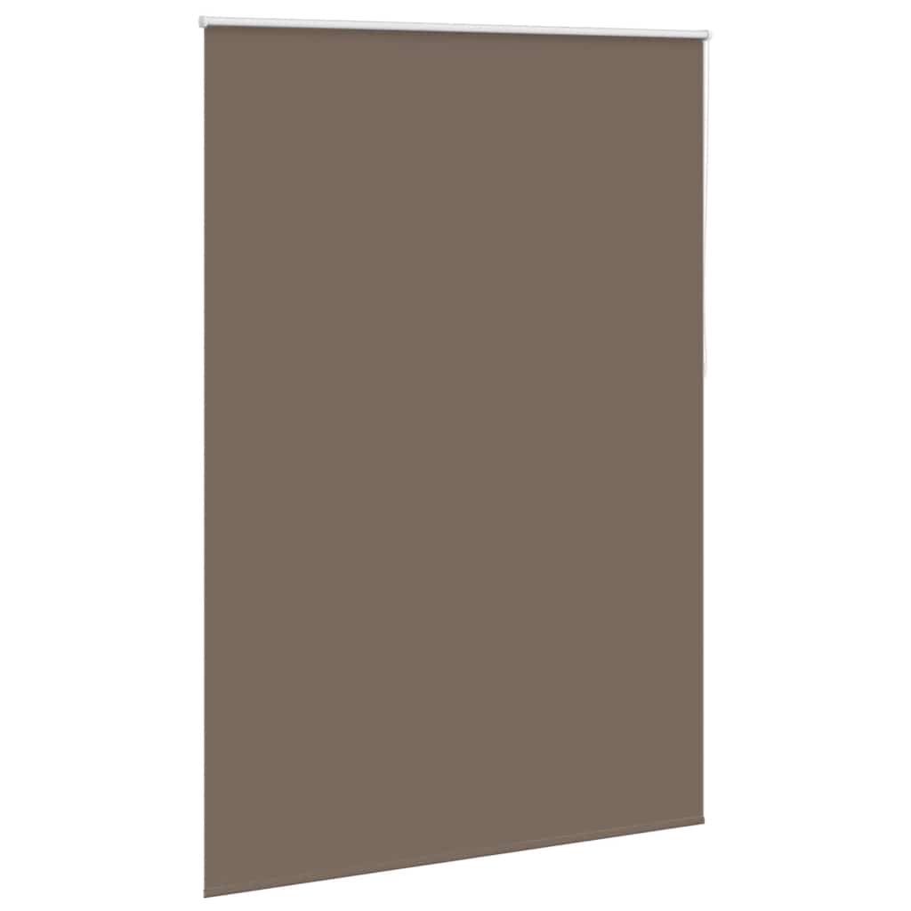 Vidaxl rolgordijn verduisterend 144,4x230 cm koffiebruin