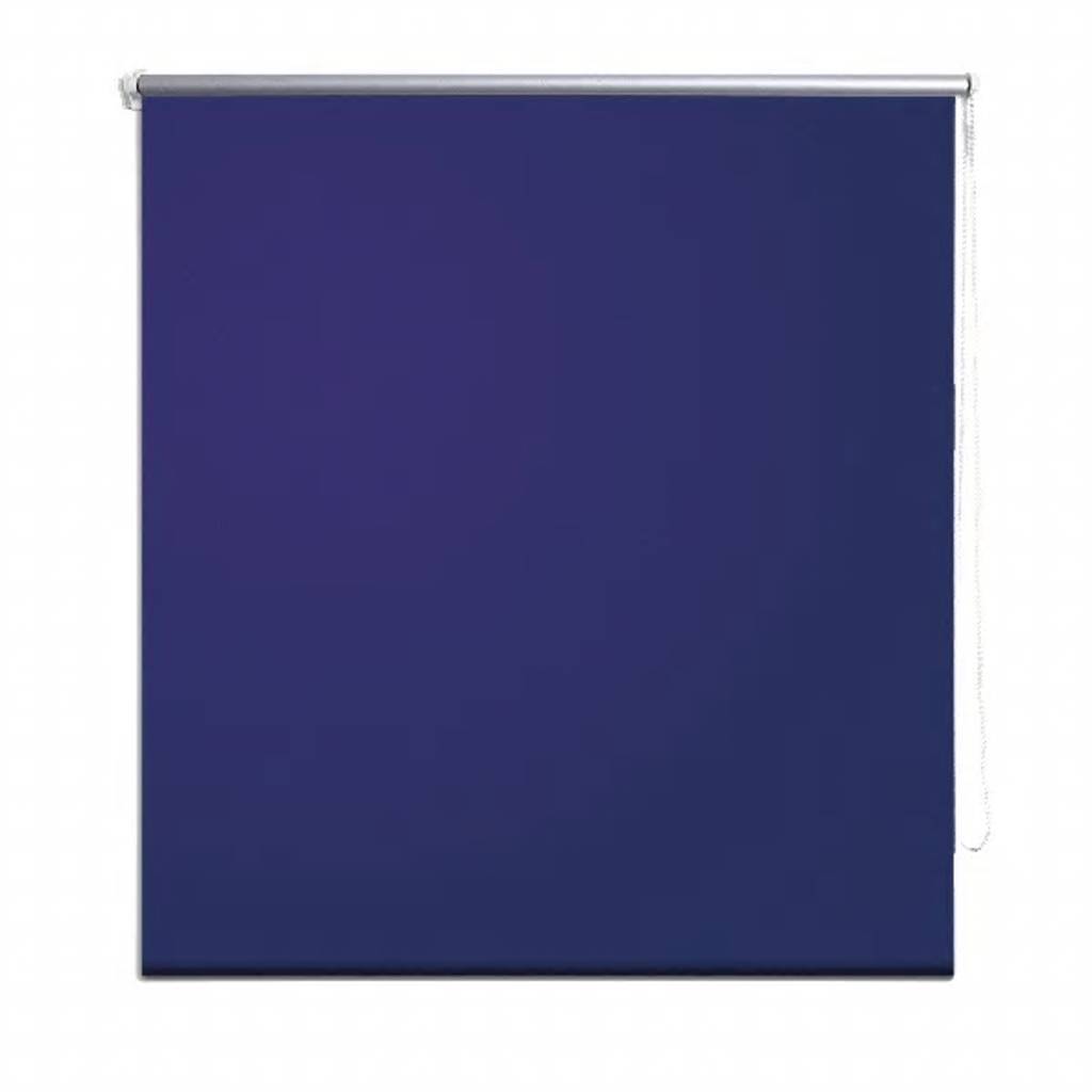 Vidaxl Roller Blackout ciego 160 x 230 cm azul marino