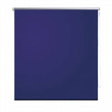 Vidaxl Roller Blind Blackout 160 x 230 cm Marineblau