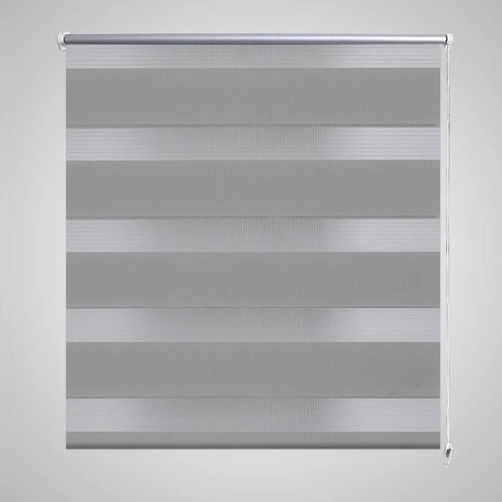 Vidaxl Duo Roller Blind 40x100 cm grå