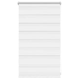 Vidaxl zebra rolgordijn 50,9 x 100 cm stofbreedte 46,7 cm wit