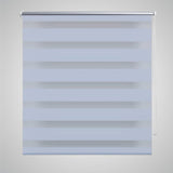 Vidaxl Duo Roller Blind 60x120cm bílá