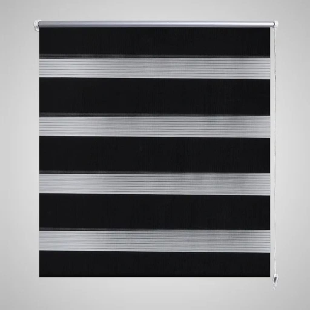 Vidaxl Duo Roller Blind 60x120 cm Negro