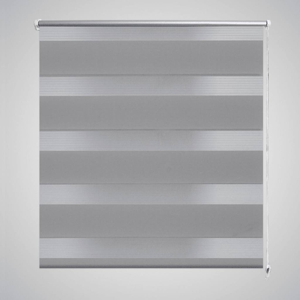 Vidaxl Duo Roller Blind 80x150 cm grå