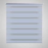 Vidaxl Duo Roller Blind 80x175cm hvid