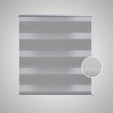 Vidaxl Duo Roller Blind 80x175cm Gray