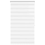 Vidaxl zebra rolgordijn 100,9 x 175 cm stofbreedte 96,7 cm wit