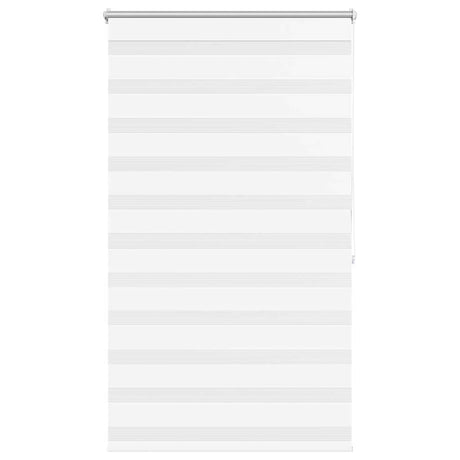 Vidaxl zebra rolgordijn 100,9 x 175 cm stofbreedte 96,7 cm wit