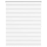 Vidaxl zebra rolgordijn 120,9 x 175 cm stofbreedte 116,7 cm wit