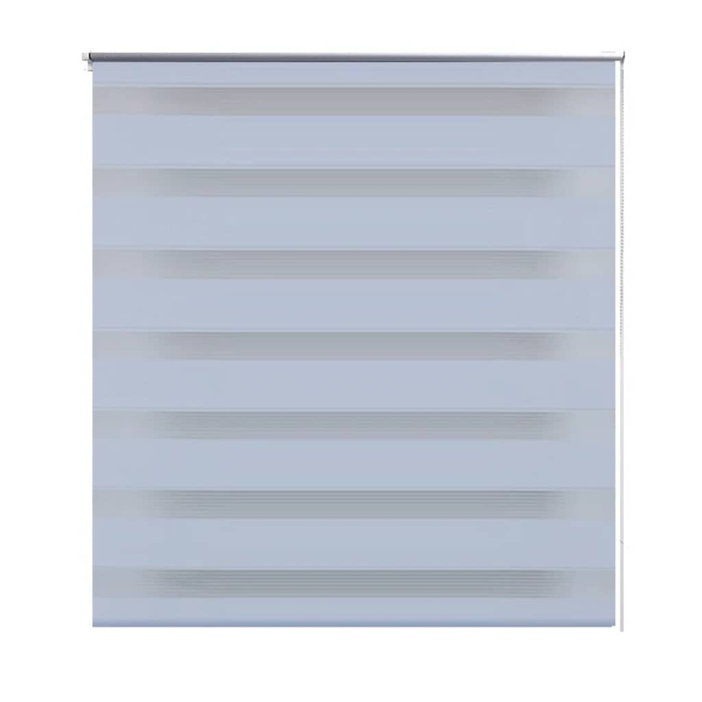 Vidaxl Duo Roller Blind 120 x 175 cm blanc