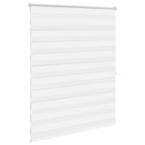 Vidaxl zebra rolgordijn 120,9 x 175 cm stofbreedte 116,7 cm wit