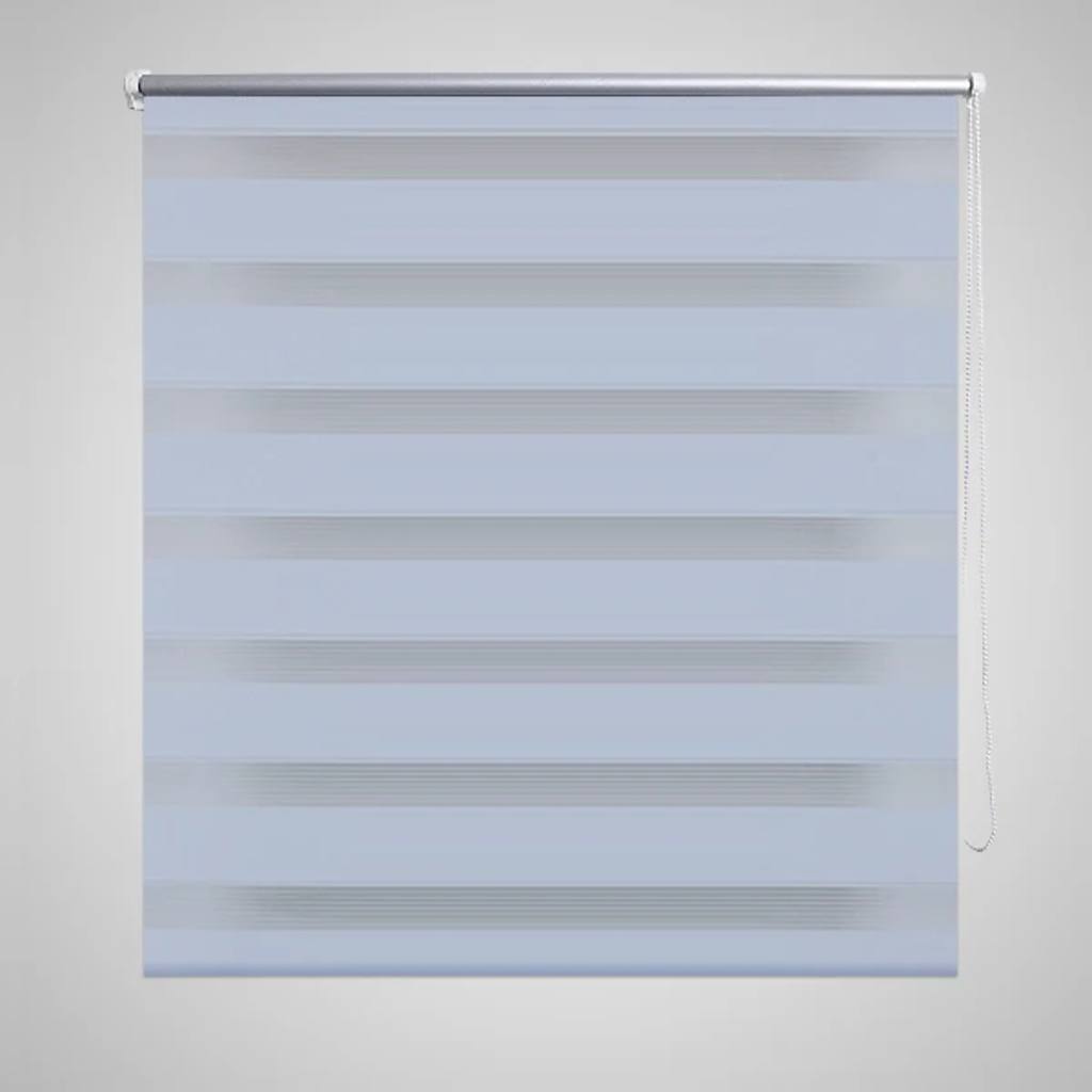 Vidaxl Duo Roller Blind 120 x 175 cm hvid