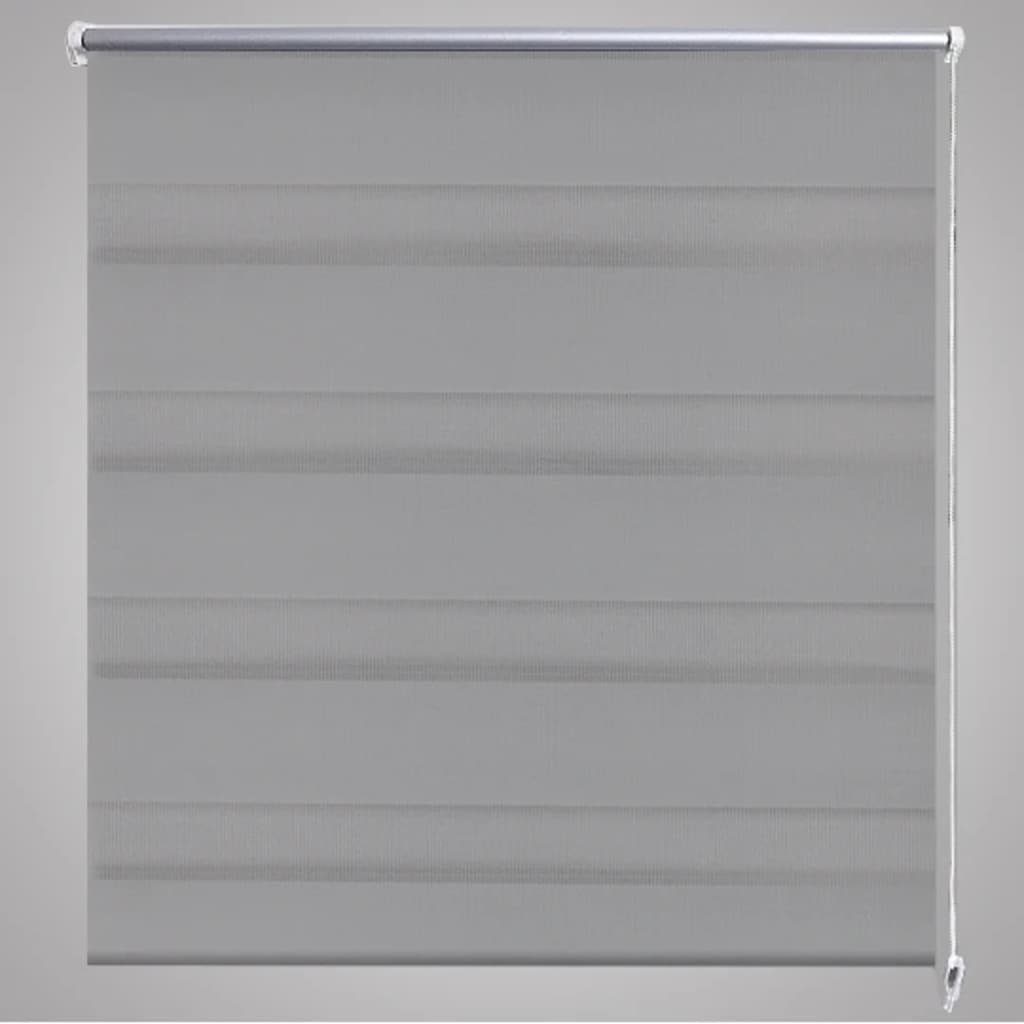 Vidaxl Duo Roller Blind 120 x 175 cm šedá