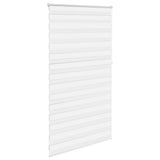 Vidaxl zebra rolgordijn 120,9 x 230 cm stofbreedte 116,7 cm wit