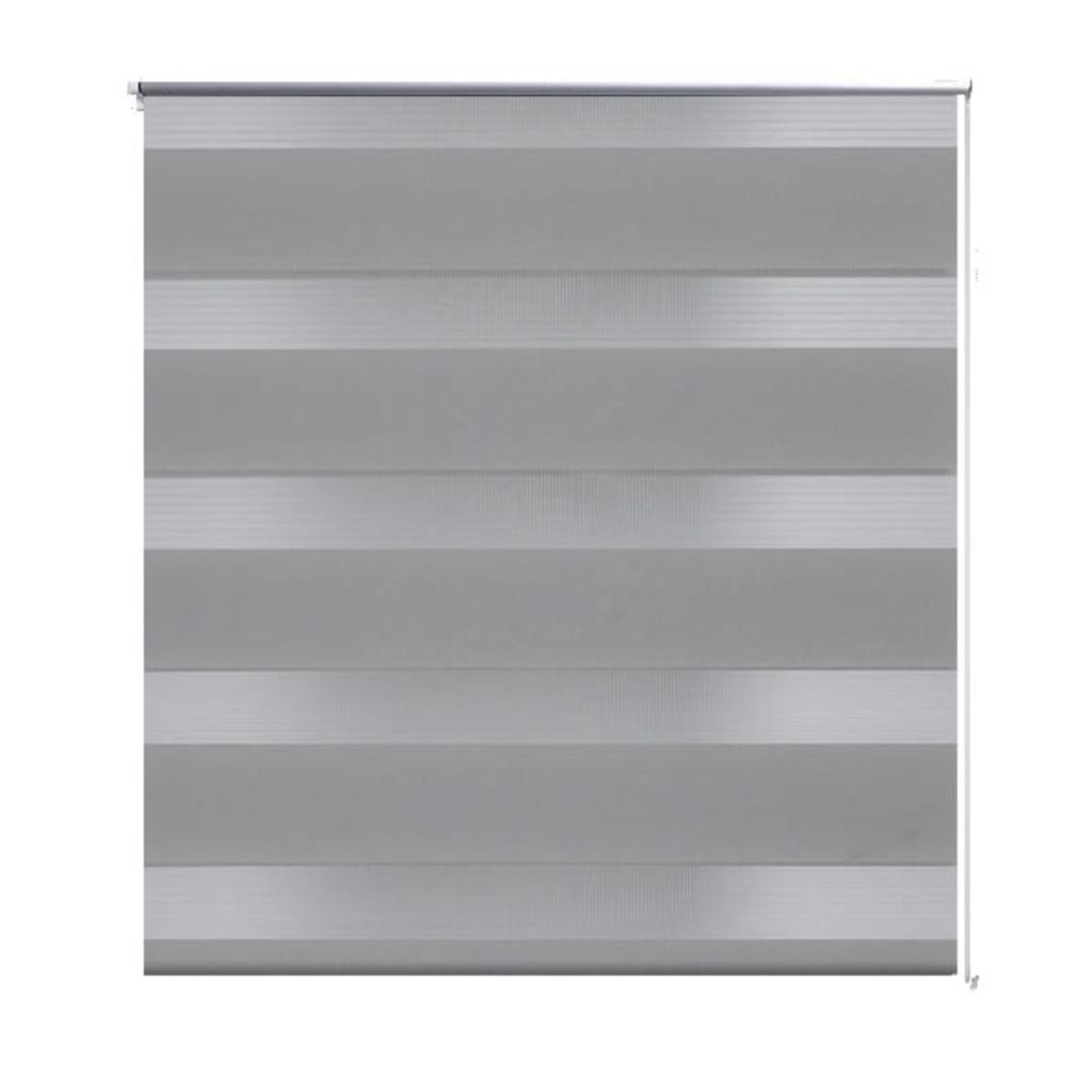 Vidaxl Duo Roller Blind 120 x 230 cm Gray