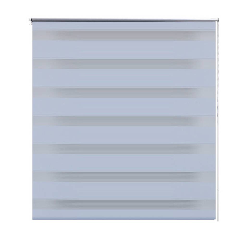 Vidaxl Duo Roller Blind 140 x 175 cm blanc