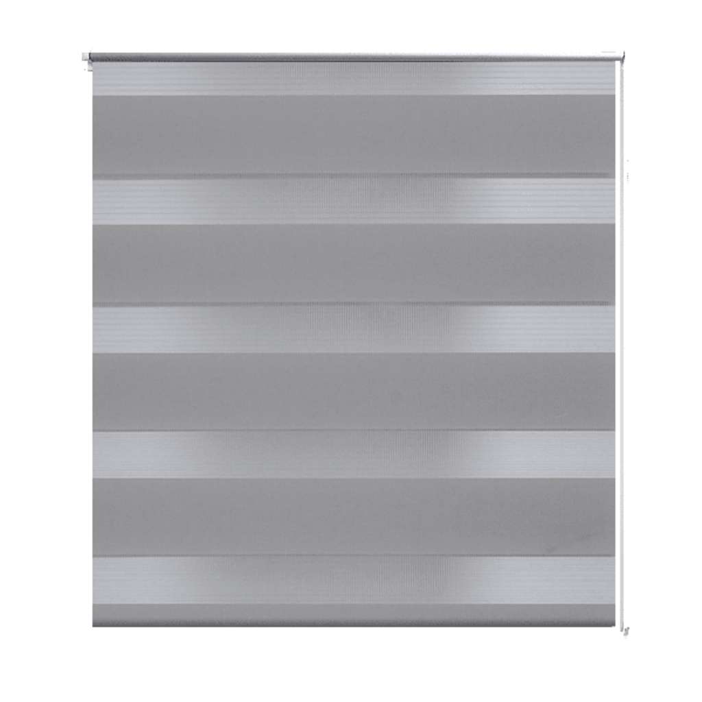 Vidaxl Duo Roller Blind 140 x 175 cm Grau