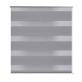 Vidaxl Duo Roller Blind 140 x 175 cm Grau