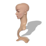 Vidaxl Estalage Doll Woman Head a