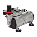 Vidaxl airbrush-compressorset met 2 pistolen