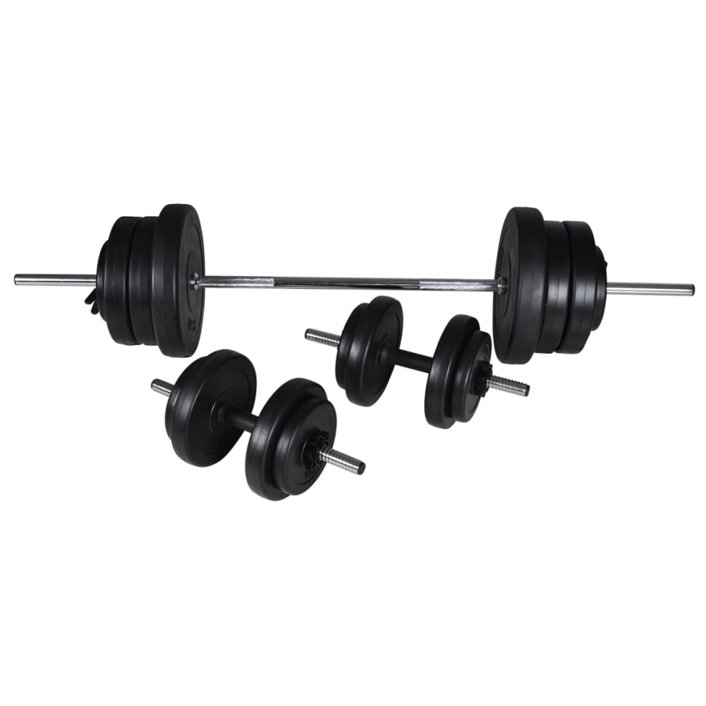 Vidaxl Barbellen Dumbell Set 60,5 kg