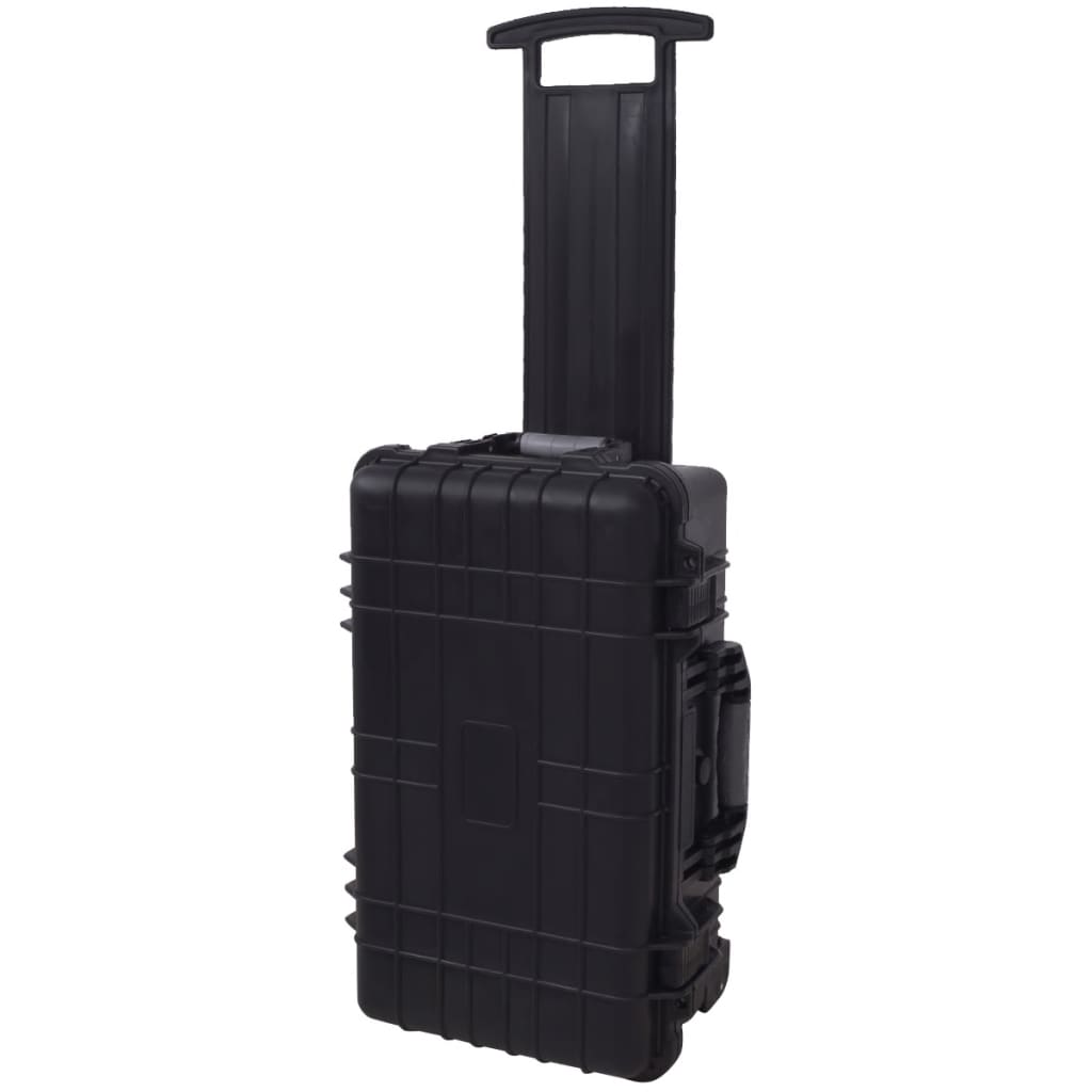 Vidaxl hardcase transport case with wheels and foam inside