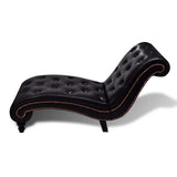 Vidaxl chaise longue kunstleer bruin