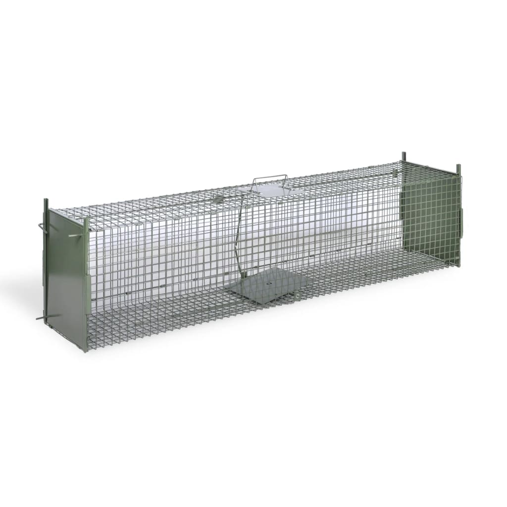 Vidaxl Animal Trap z 2 vrati 150x30x30 cm