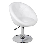 Vidaxl barstoelen 2 st kunstleer wit