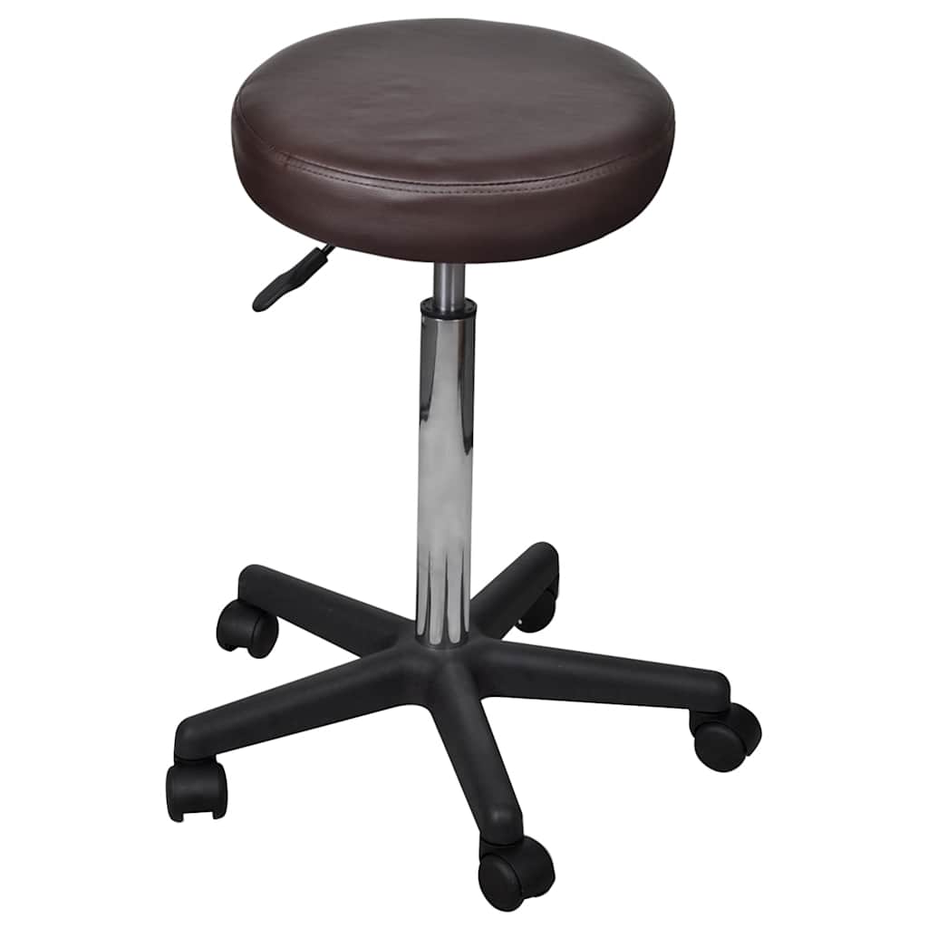 Vidaxl kantoorkruk bruin