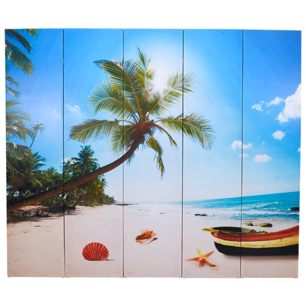 Vidaxl kamerscherm inklapbaar strand 200x170 cm