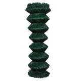 Vidaxl Gaashek 1.25x15 m Steel Green