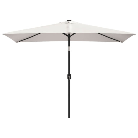 Vidaxl parasol vierhoekig zandwit 200 x 300 cm