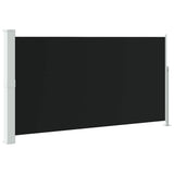Vidaxl wind- zonnescherm uittrekbaar 160x300 cm zwart