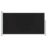 Vidaxl wind- zonnescherm uittrekbaar 160x300 cm zwart