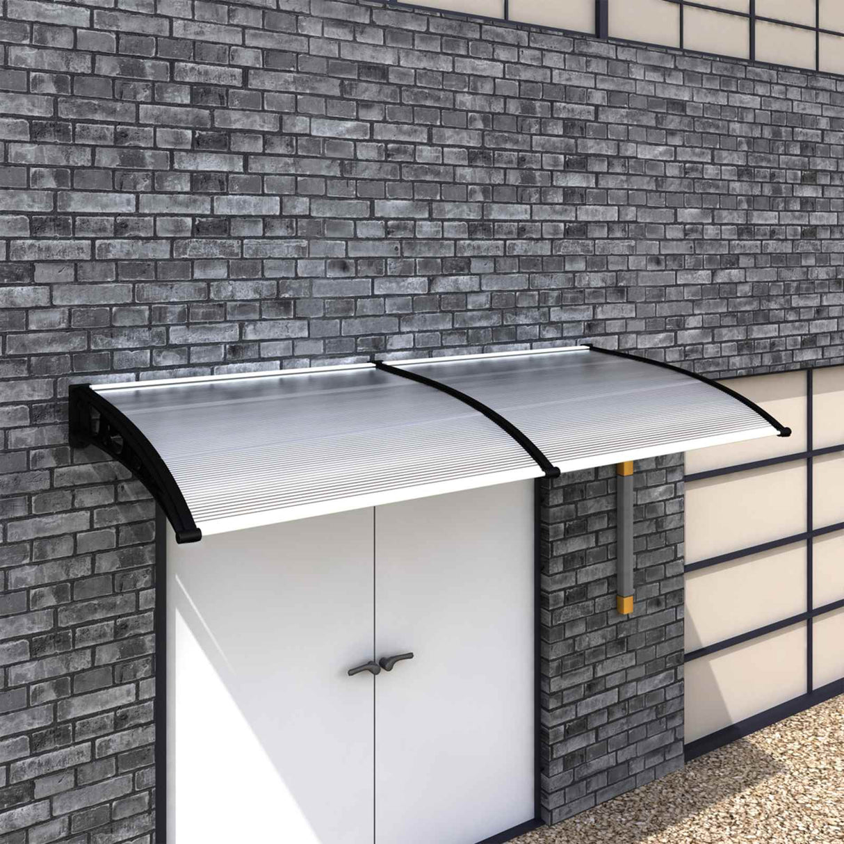 Vidaxl huif en gazebos zilver kunststof