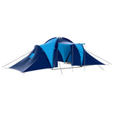 Vidaxl Tent 9-person dark blue and blue