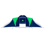 Vidaxl tent 9-persoons polyester blauw en groen