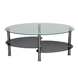 Vidaxl salontafel met exclusief ontwerp zwart