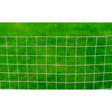 Vidaxl kippengaas 25x1 m gegalvaniseerd staal zilverkleurig