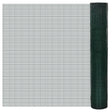 Vidaxl kippengaas 25x1 m gegalvaniseerd staal met pvc-coating groen