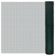Vidaxl kippengaas 25x1 m gegalvaniseerd staal met pvc-coating groen
