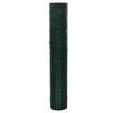 Vidaxl kippengaas 1x25 m gegalvaniseerd staal groen