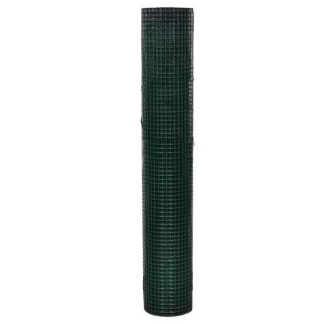Vidaxl kippengaas 1x25 m gegalvaniseerd staal groen