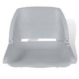 Vidaxl bootstoel zonder kussen inklapbaar 48x51x41 cm grijs