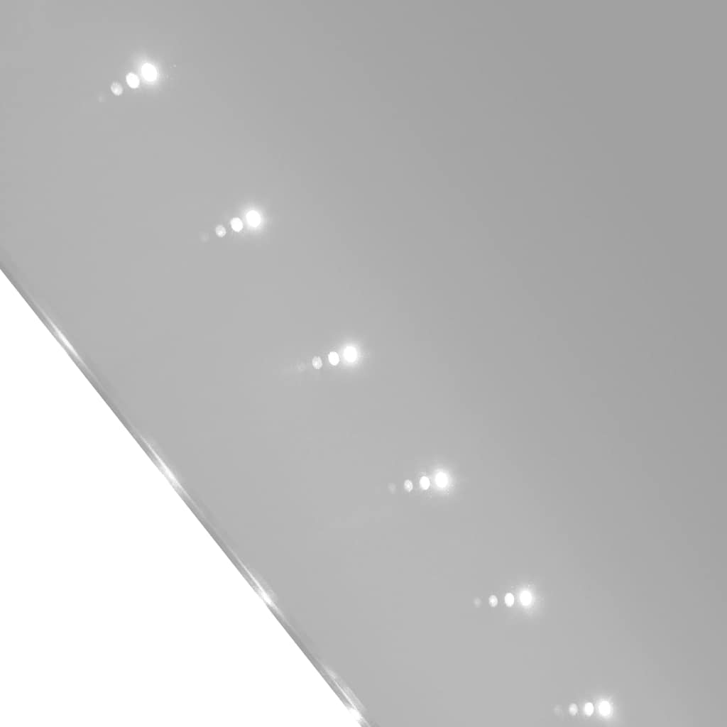 Vidaxl badkamerspiegel met led's 60x80 cm