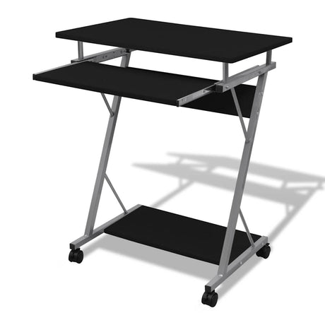 Vidaxl studenten computerbureau 60 x 40 x 74 cm (zwart)