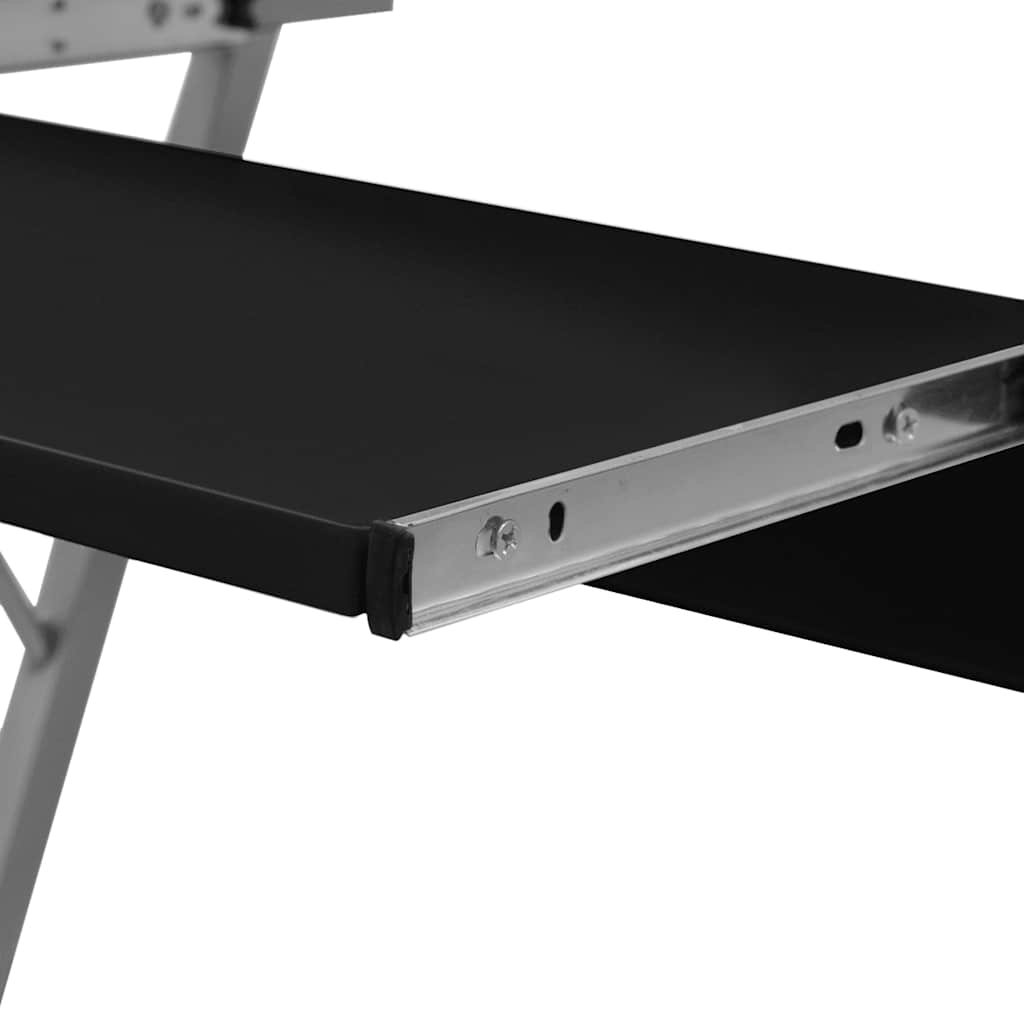 Vidaxl studenten computerbureau 60 x 40 x 74 cm (zwart)