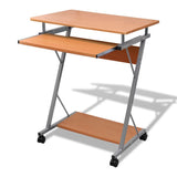 Vidaxl studenten computerbureau 60 x 40 x 74 cm (bruin)