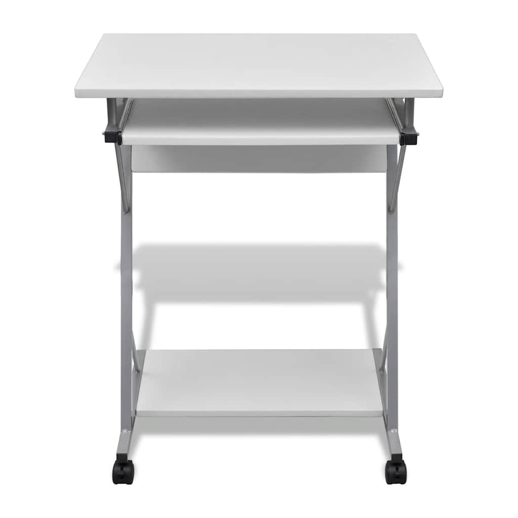 Vidaxl studenten computerbureau 60 x 40 x 74 cm (wit)